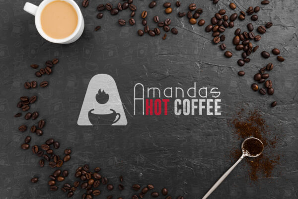 Amandas Hot Coffee Logo